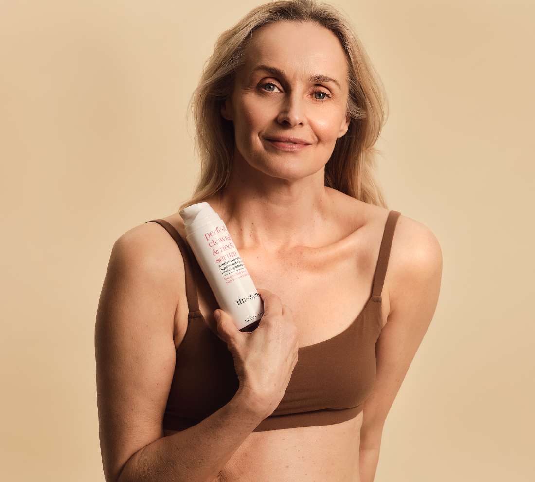 perfect cleavage & neck serum featured in The Standard
