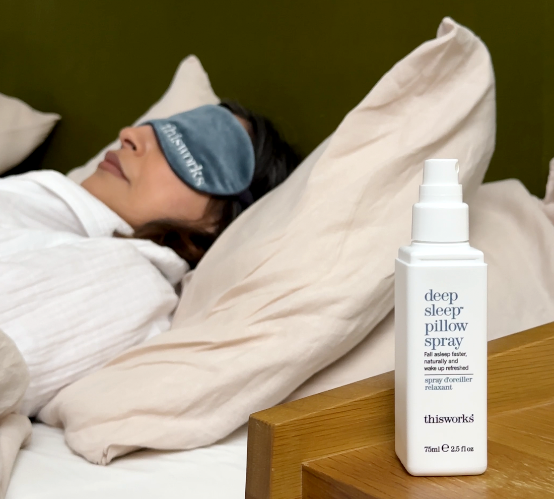 deep sleep pillow spray featured in ELLE