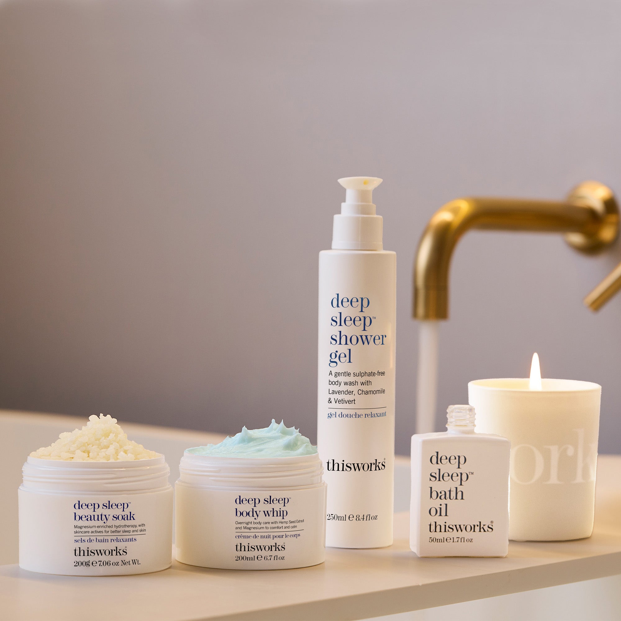 deep sleep shower gel