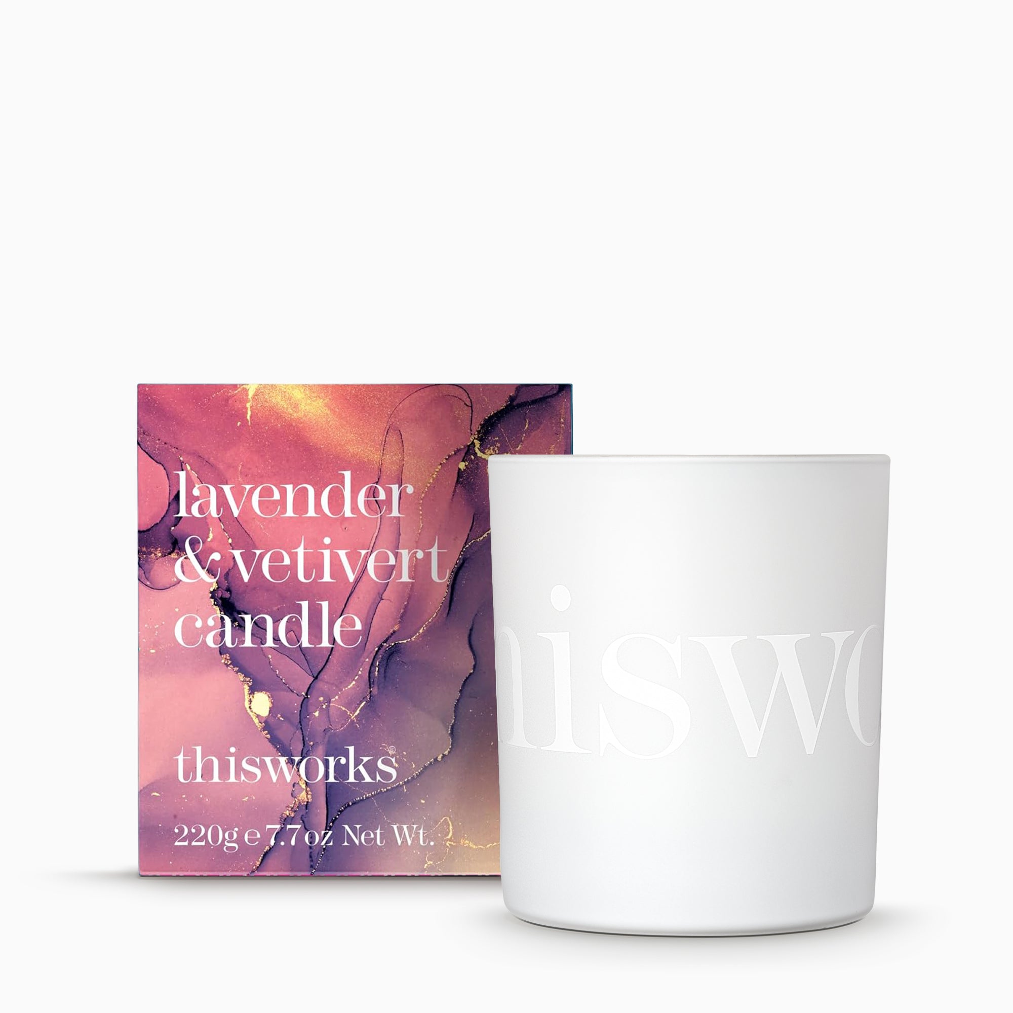 lavender & vetivert candle