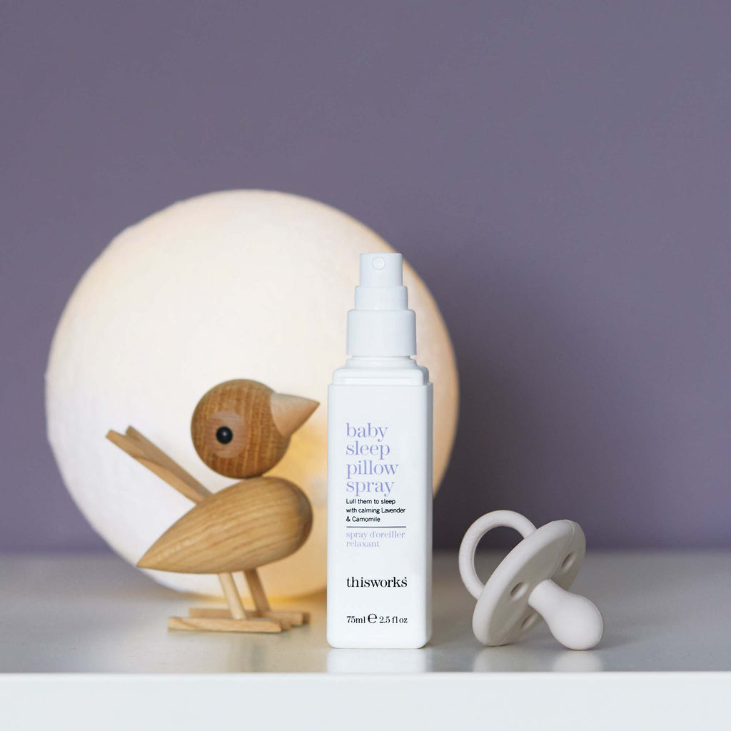 baby sleep pillow spray