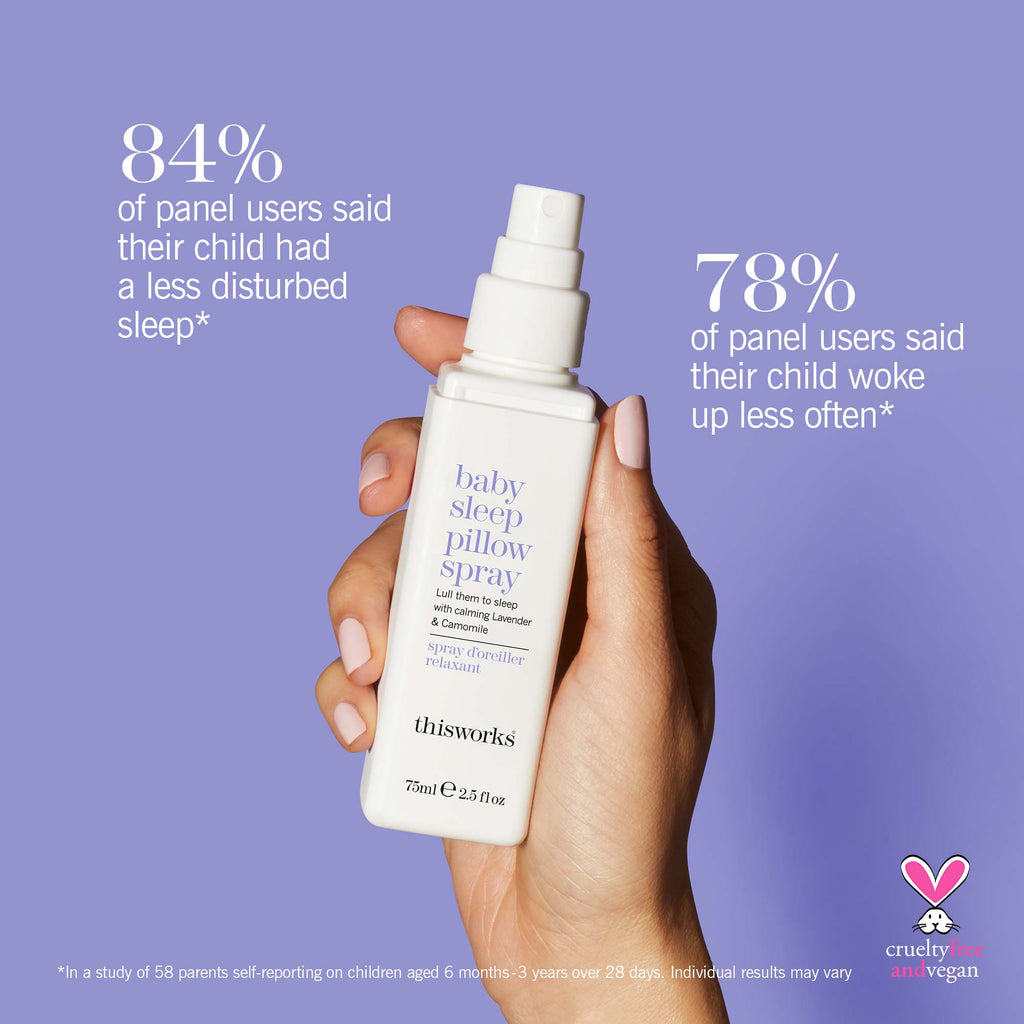 baby sleep pillow spray