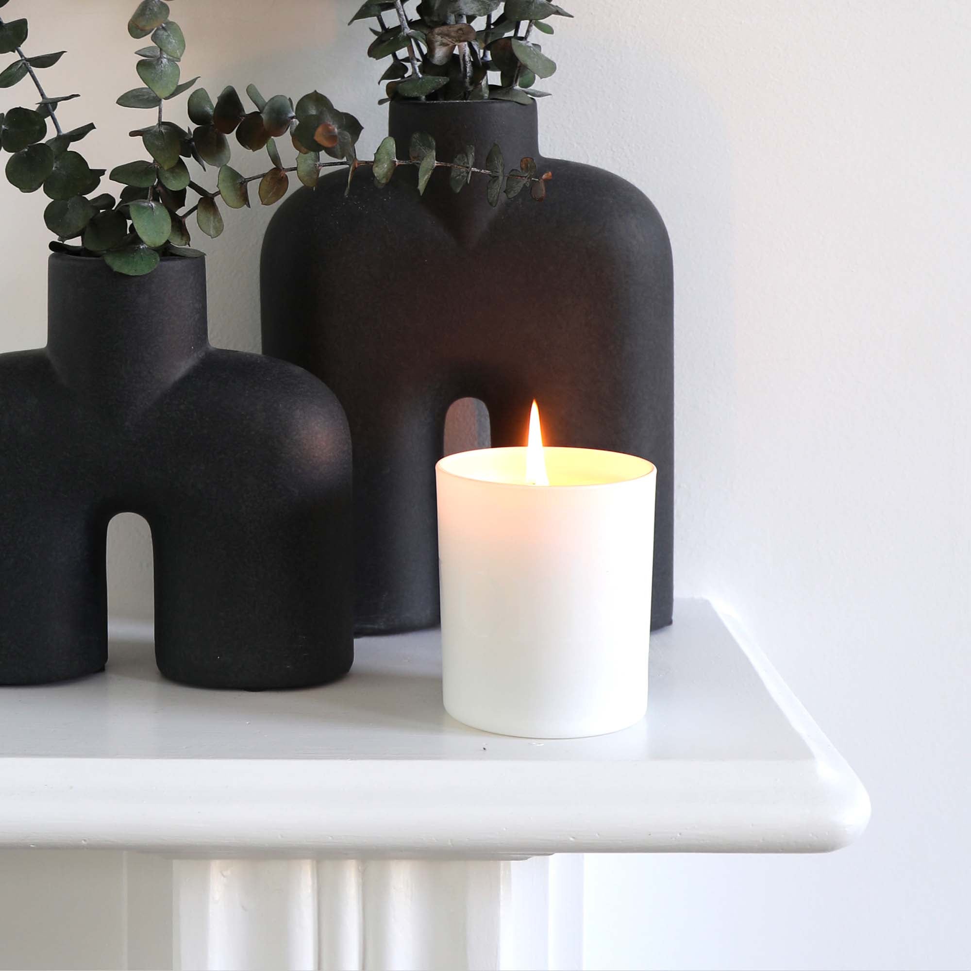 vetivert & cedar wood candle