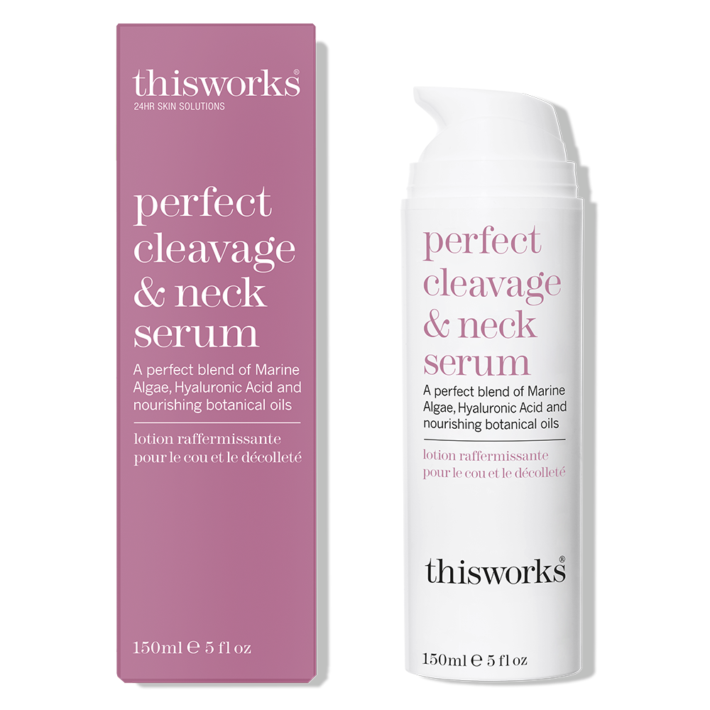 perfect cleavage & neck serum bottle