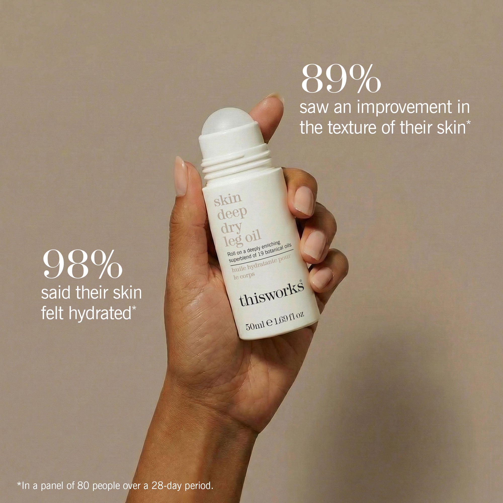 skin deep dry leg oil roll-on