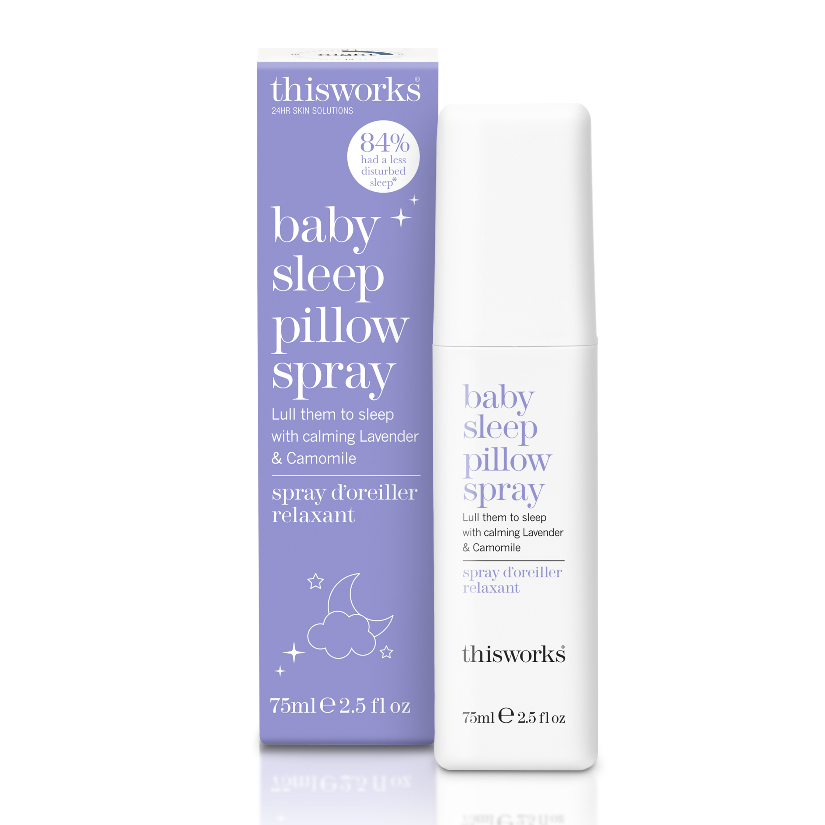 baby sleep pillow spray