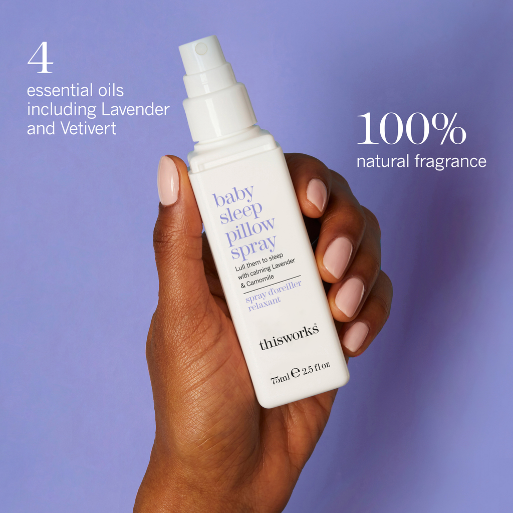 Baby Sleep Pillow Spray Relax and Calm Babies Naturally This