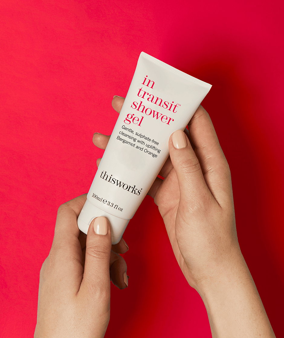 in transit shower gel